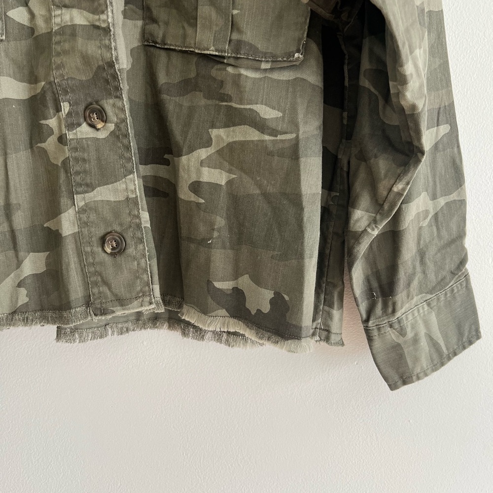 NWT AE Oversized Camo Jacket - Picture 5 of 5